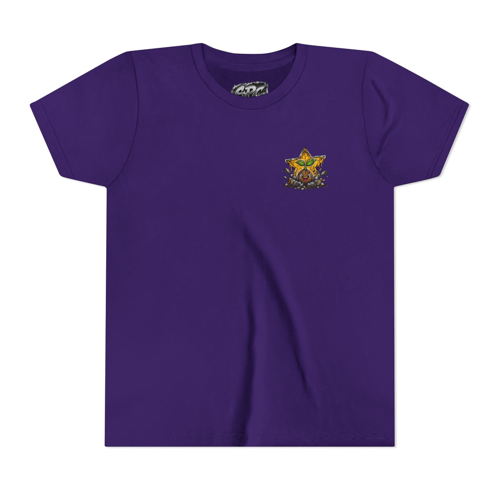Youth T-Shirt — Star Seedz Colorful Graffiti Logo Tee ("Born to Shine")