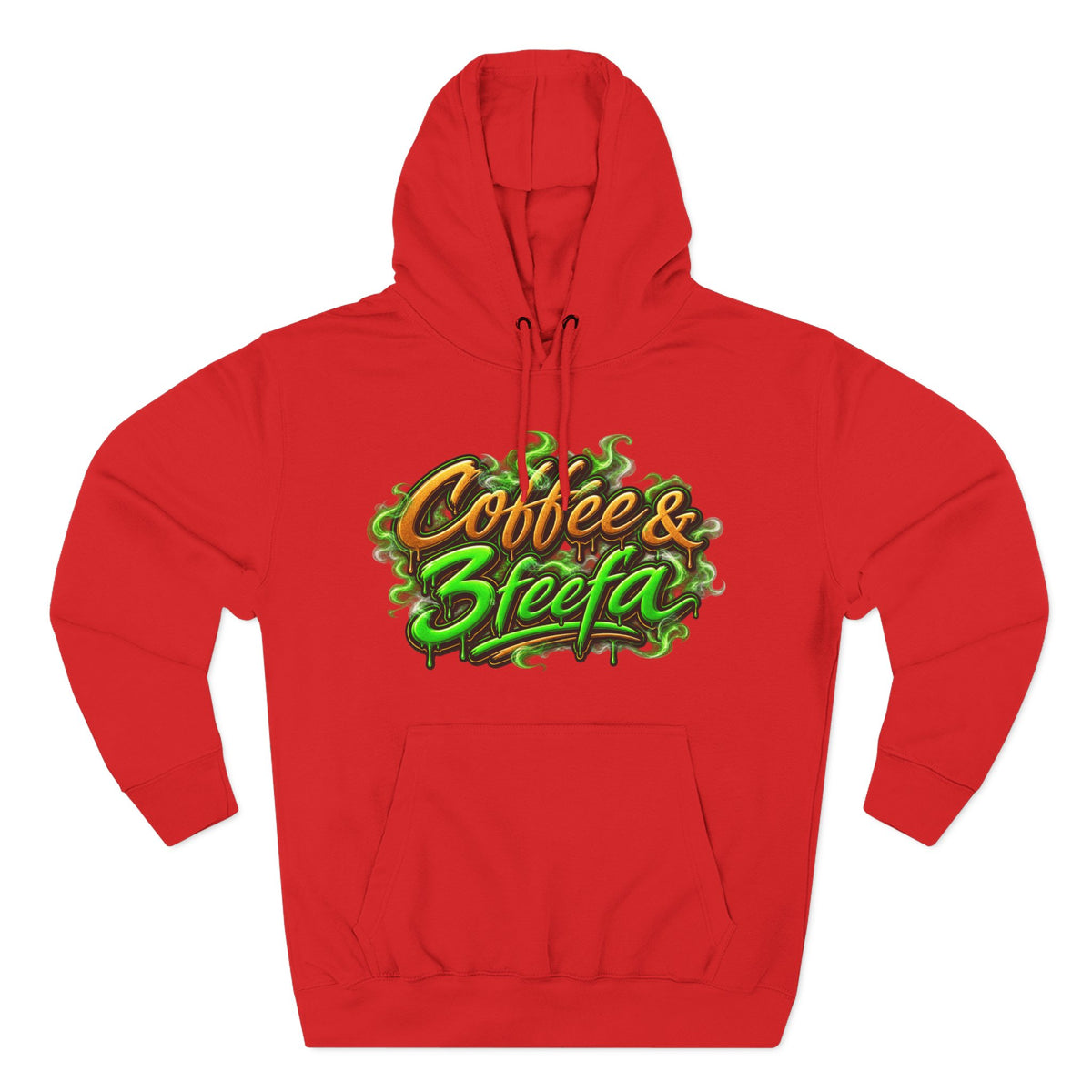 Coffee & Steefa Hoodie — Cannabis Coffee Graphic Pullover