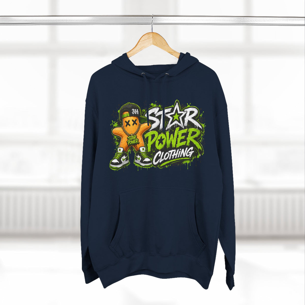 Star Power Clothing Graffiti Hoodie