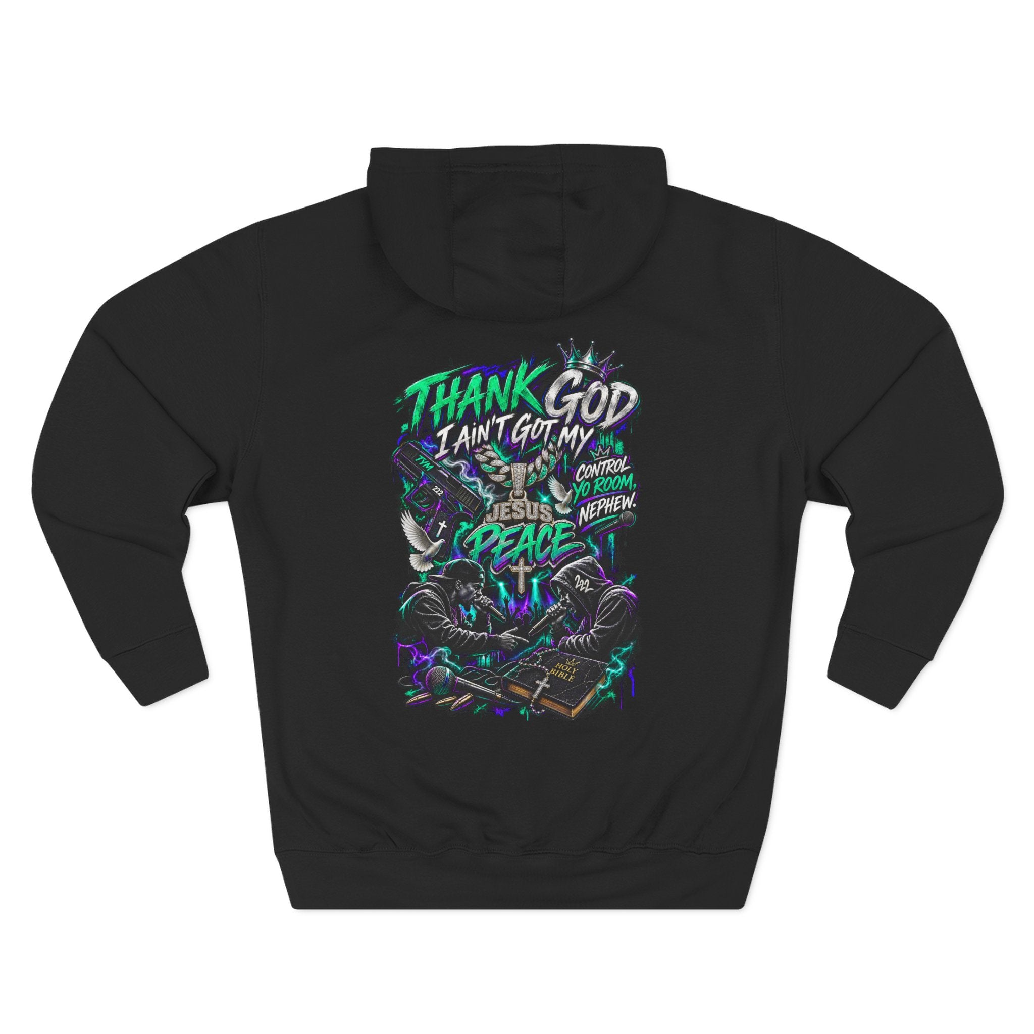 Jesus Peace Graphic Hoodie