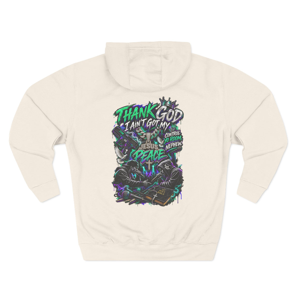 Jesus Peace Graphic Hoodie