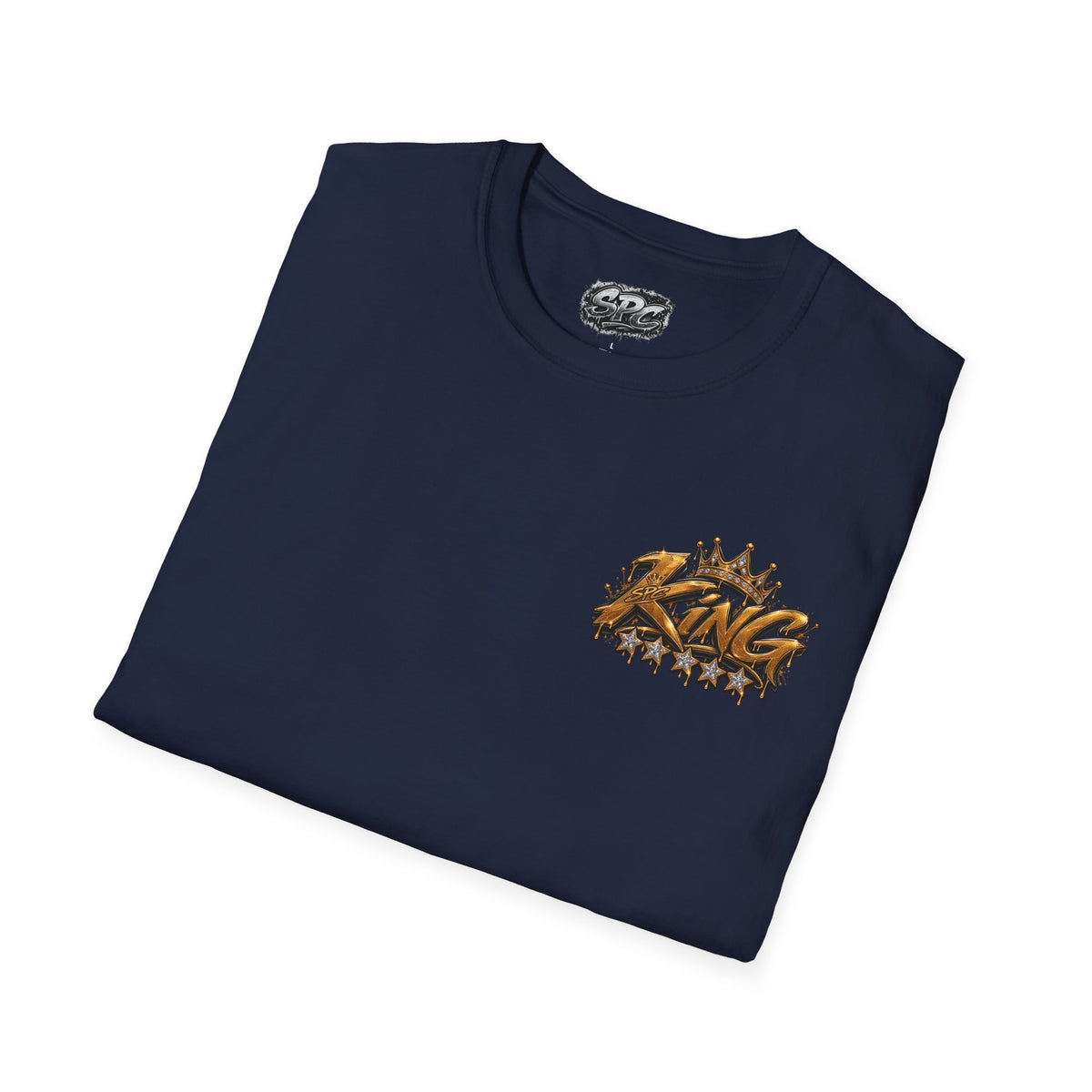 King Crown Graphic T‑Shirt — Bold Streetwear Tee with 'King' Logo