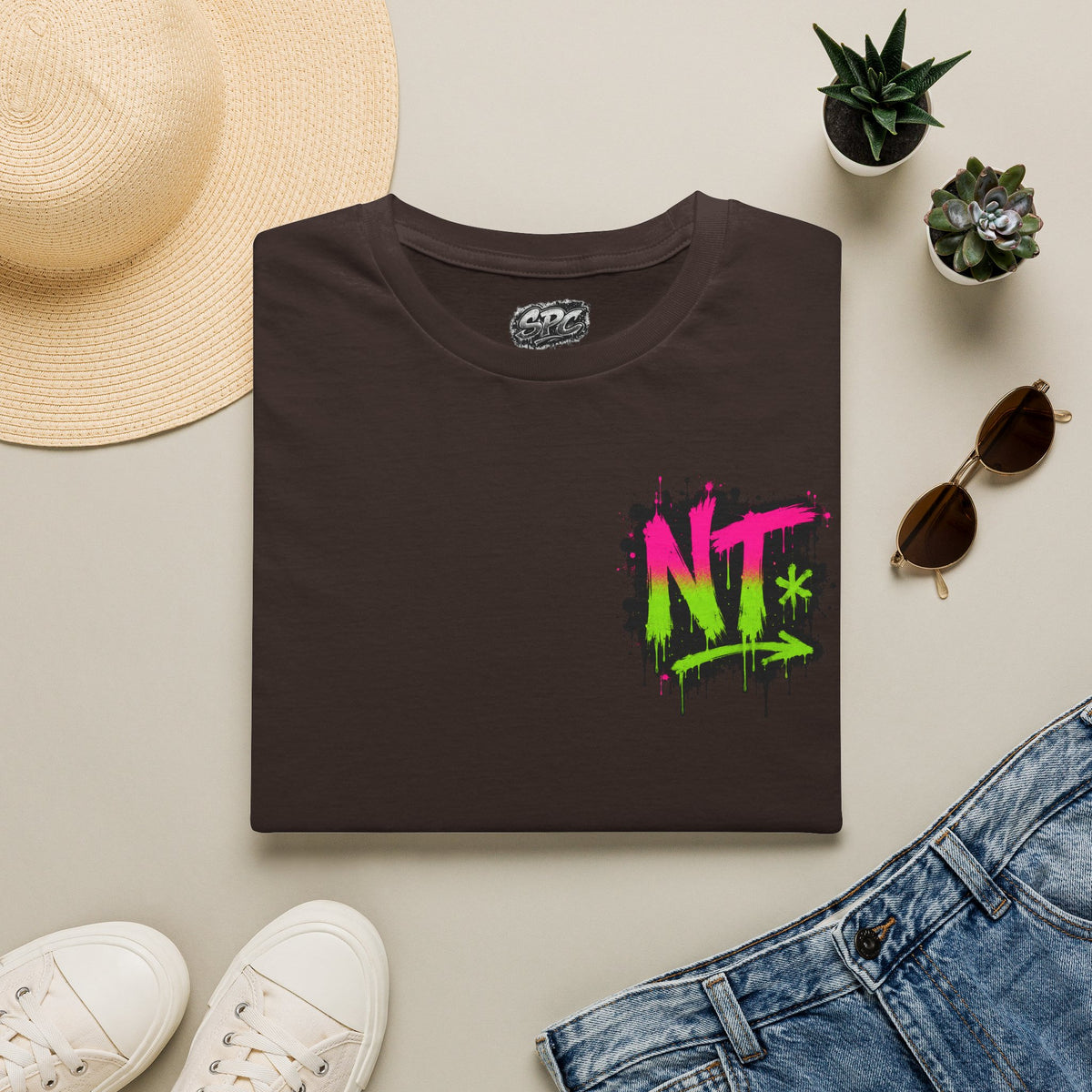 Natural Trap- Pocket Tee