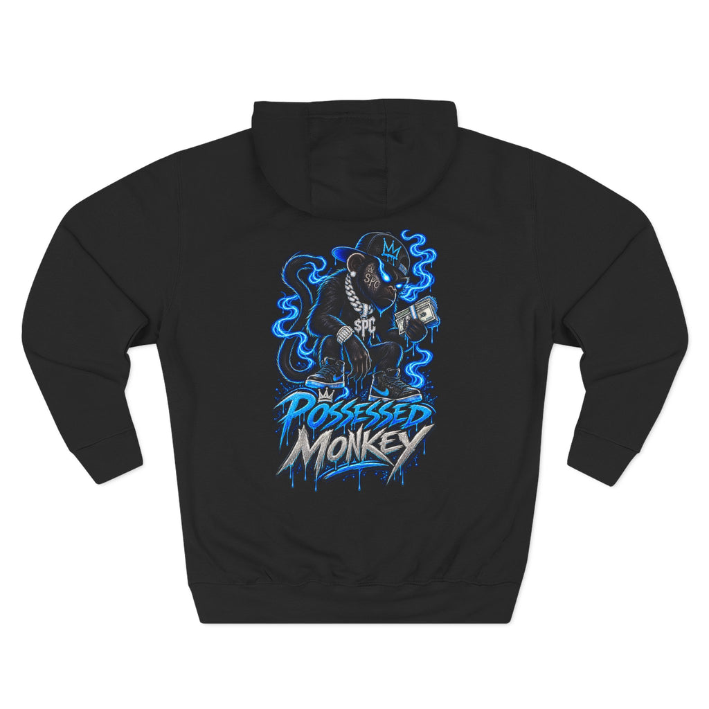Possessed Monkey Graphic Hoodie