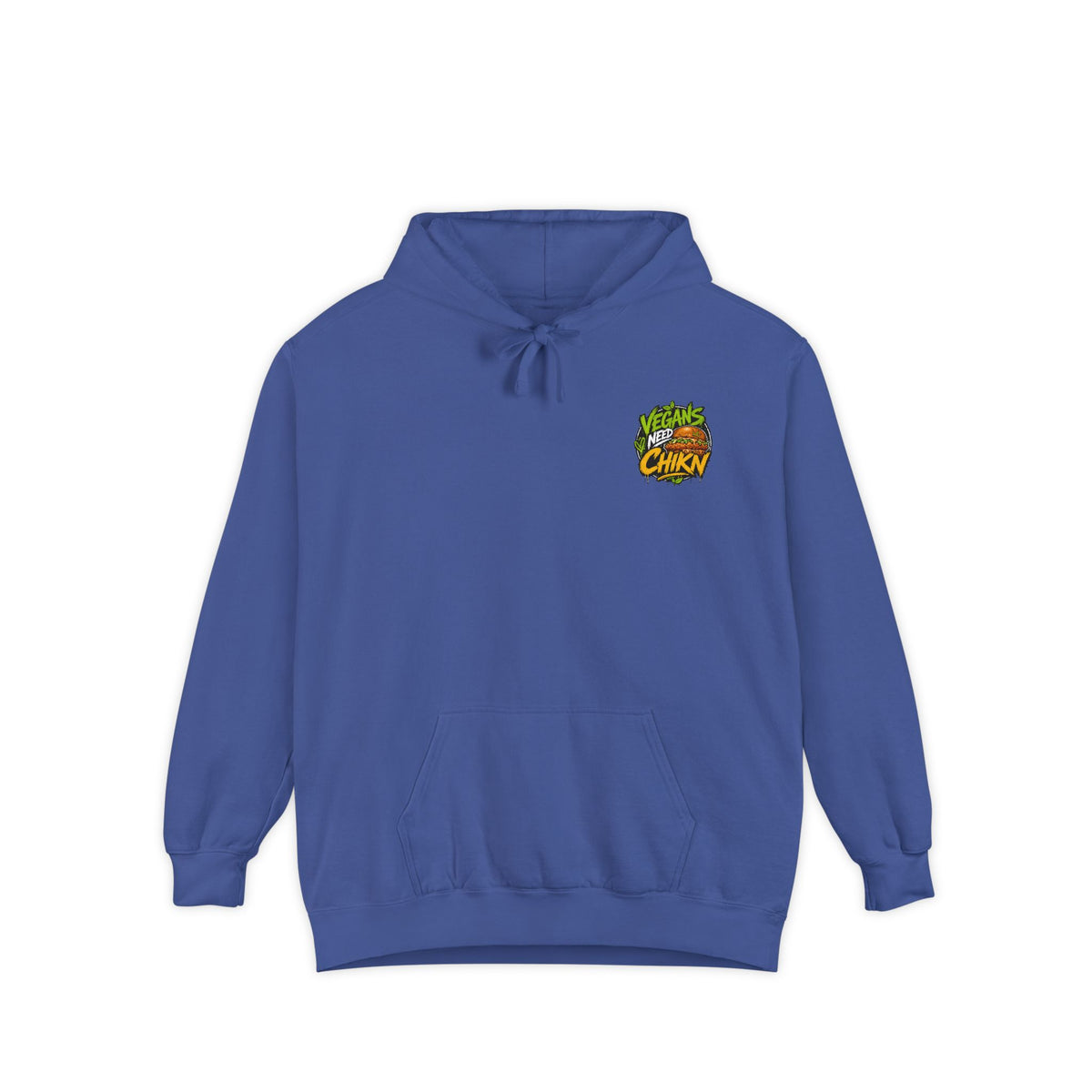 Pineapple Chika Chest Logo Hoodie — Tropical Graphic Garment-Dyed Pullover