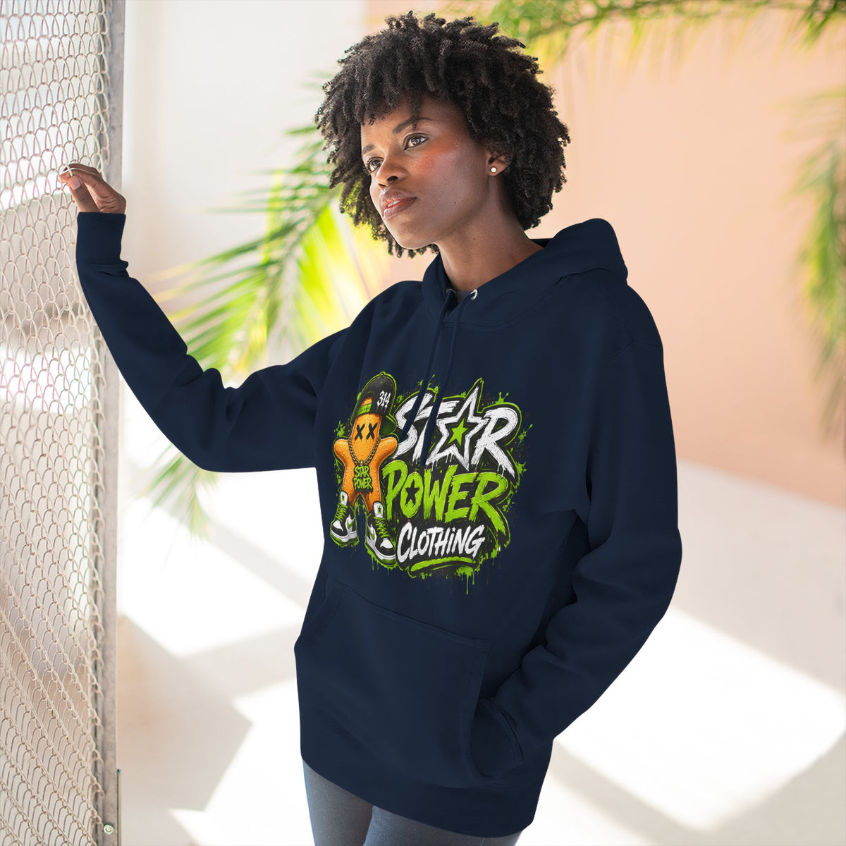 Star Power Clothing Graffiti Hoodie