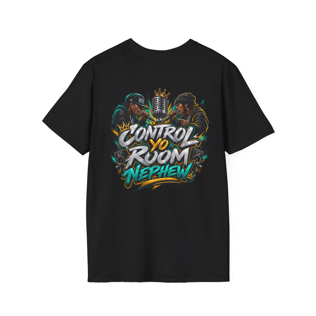 Control the Room Vibes T-Shirt — Graphic Pocket Logo Tee