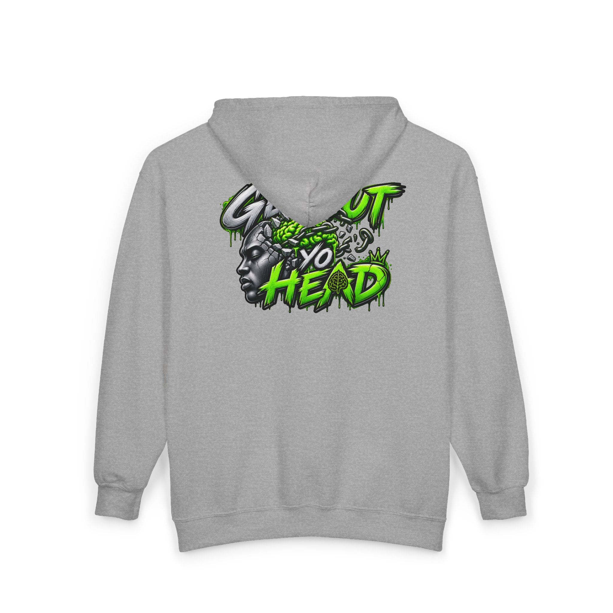 Get Out Yo Head Zip Hoodie