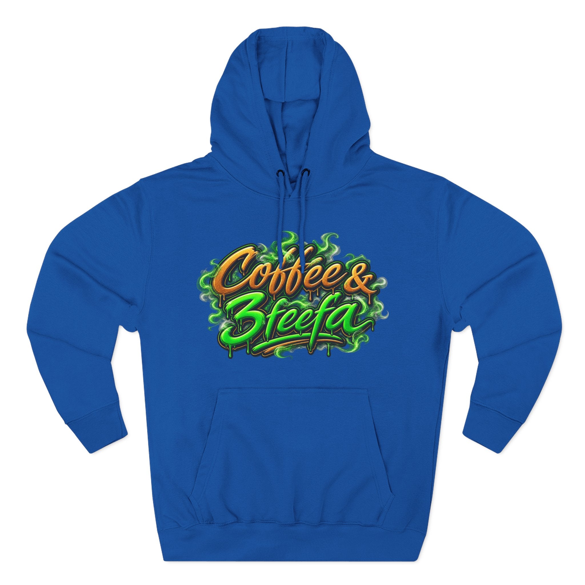 Coffee & Steefa Hoodie — Cannabis Coffee Graphic Pullover