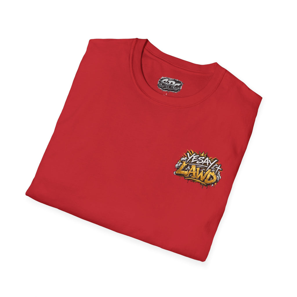 Skateboard Graffiti Chest Logo T-Shirt