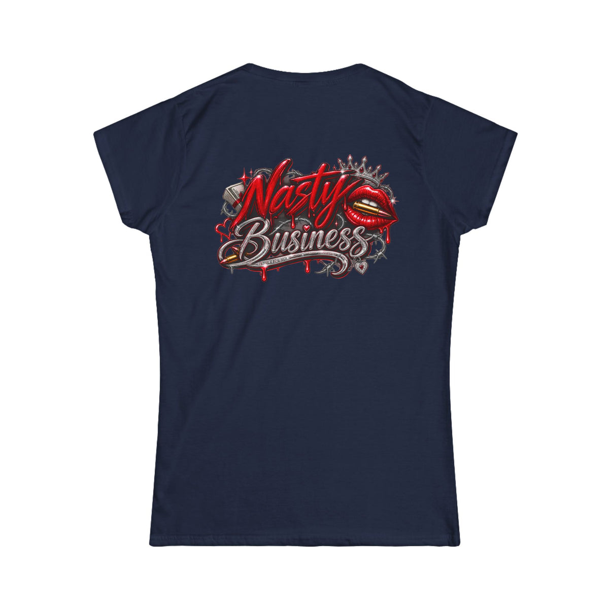 Women's White Tee — Classic Softstyle Short Sleeve T-Shirt