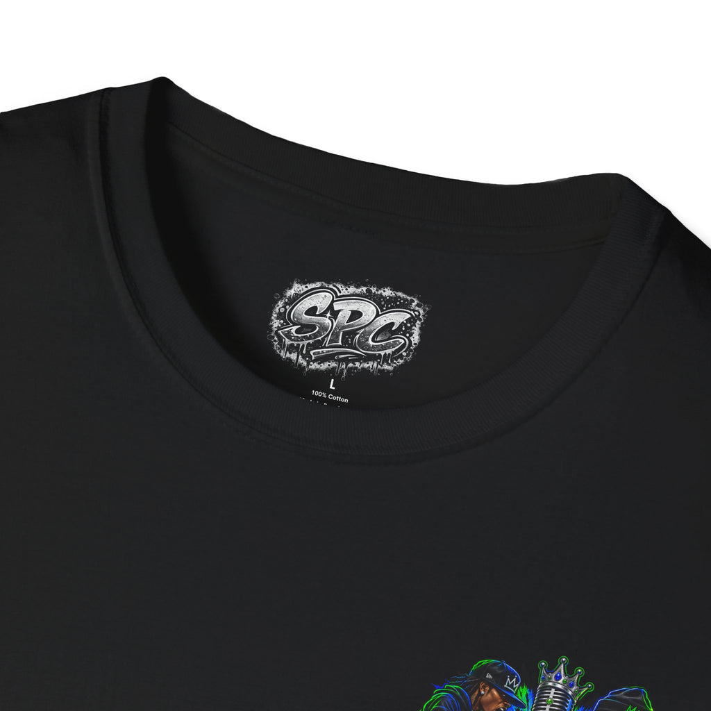 Control Room Vibes T-Shirt — Retro Neon Graphic Tee