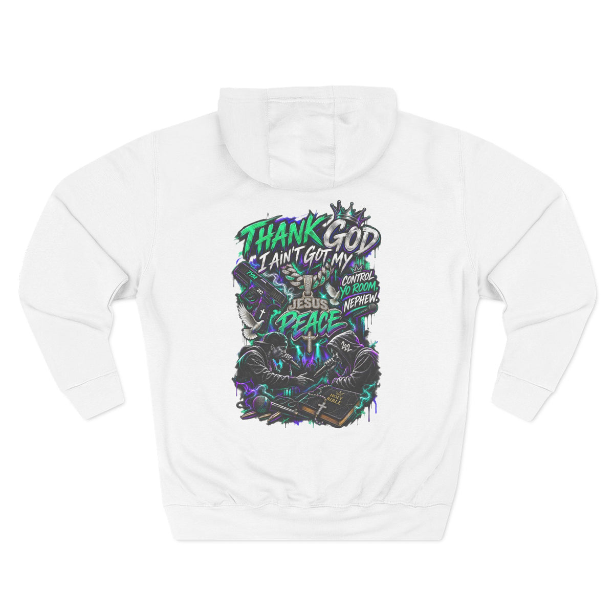 Jesus Peace Graphic Hoodie
