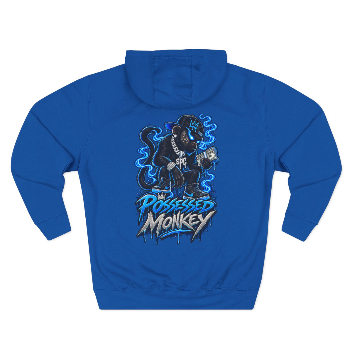 Possessed Monkey Graphic Hoodie
