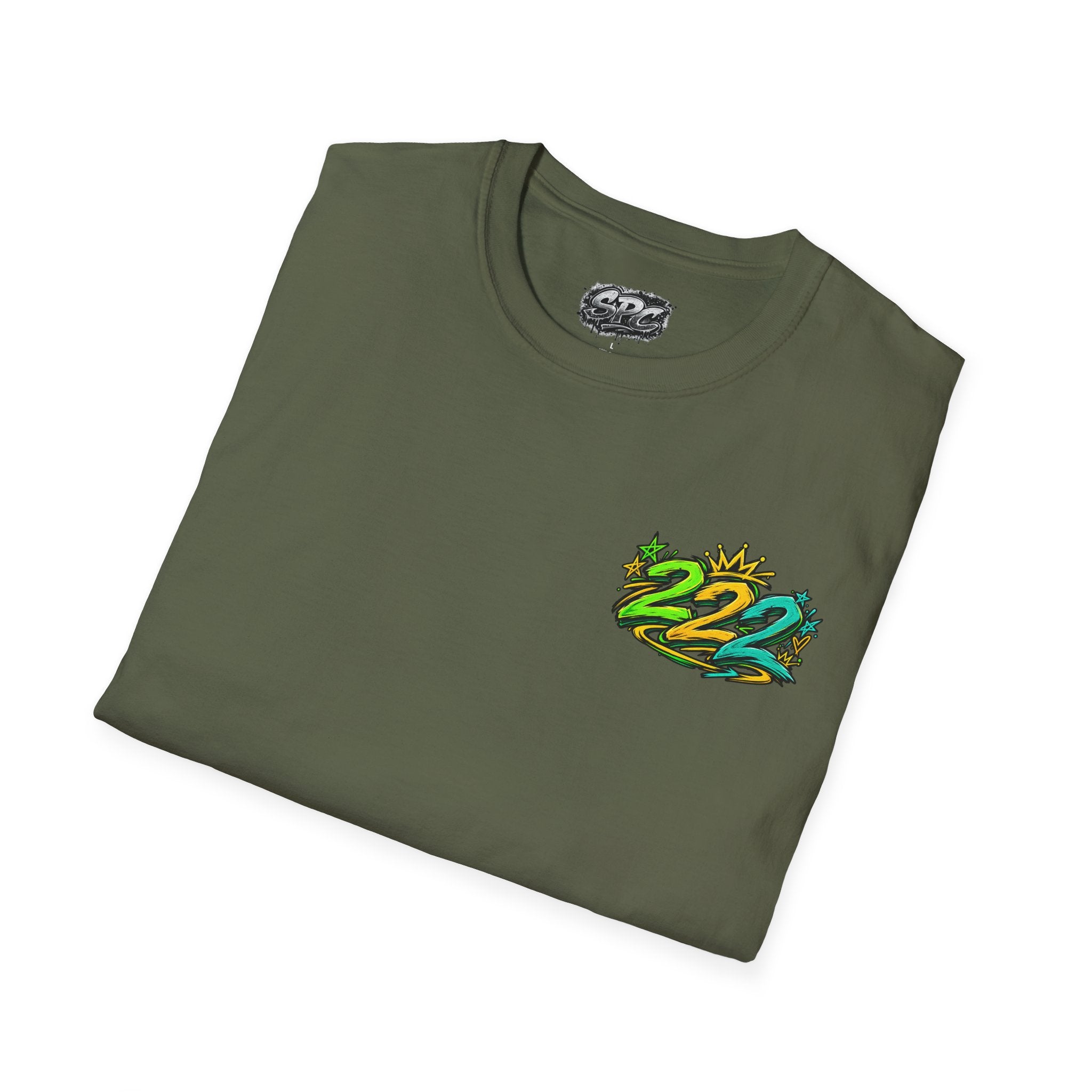 T-Shirt — Tropical "22" Chest Logo, Beach Vibes Graduation or 2022 Reunion Tee