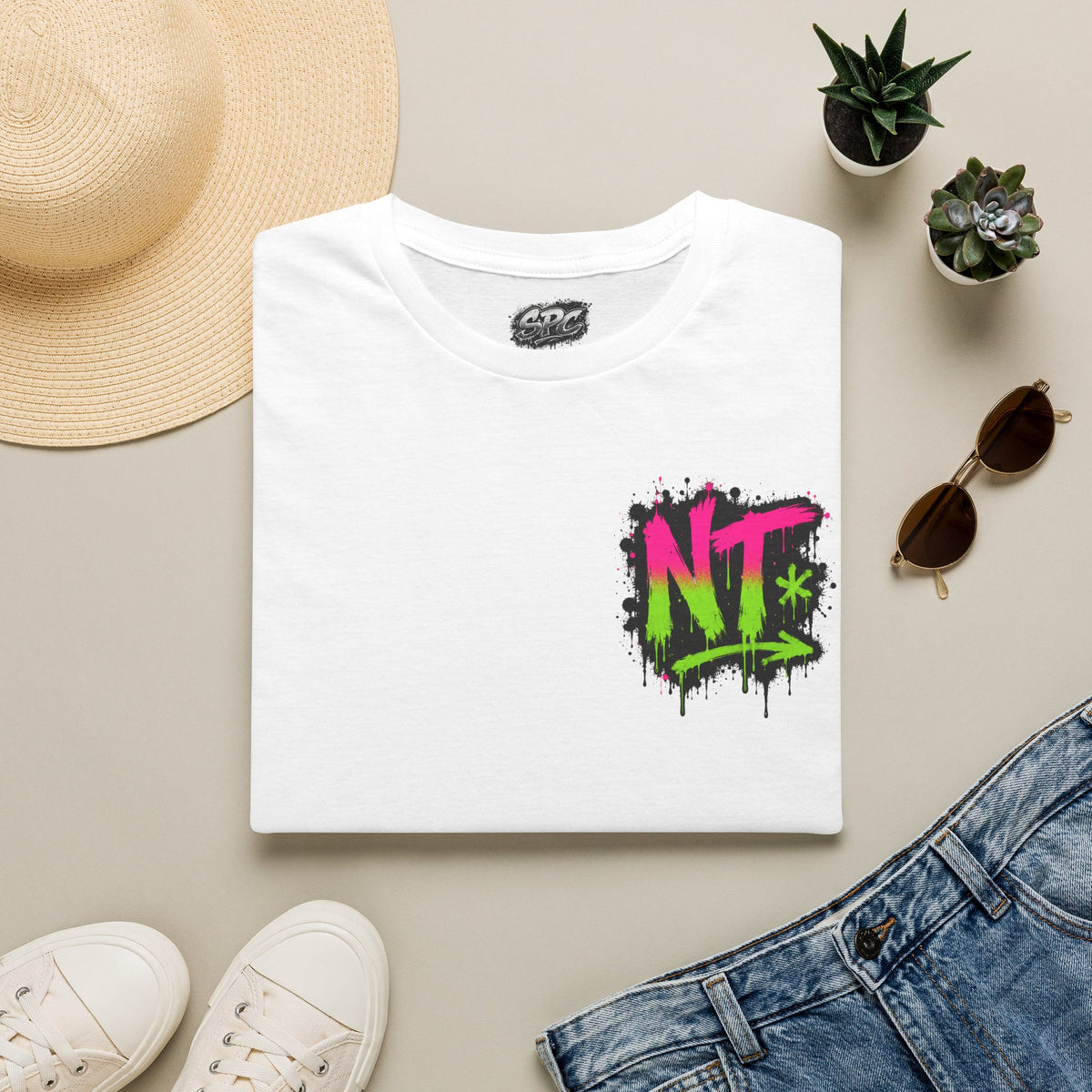 Natural Trap- Pocket Tee