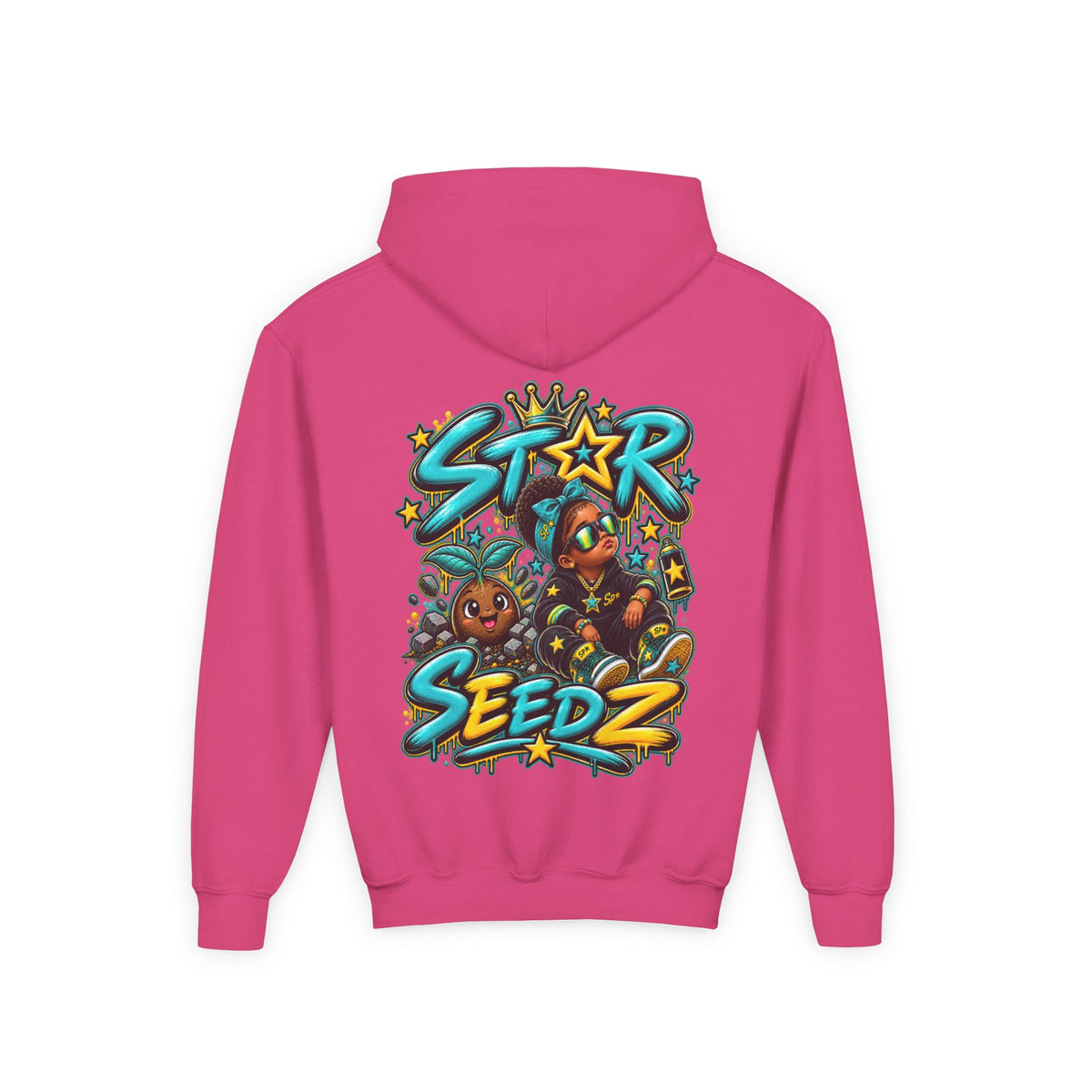 Youth Hoodie — Star Seedz Graphic Pullover