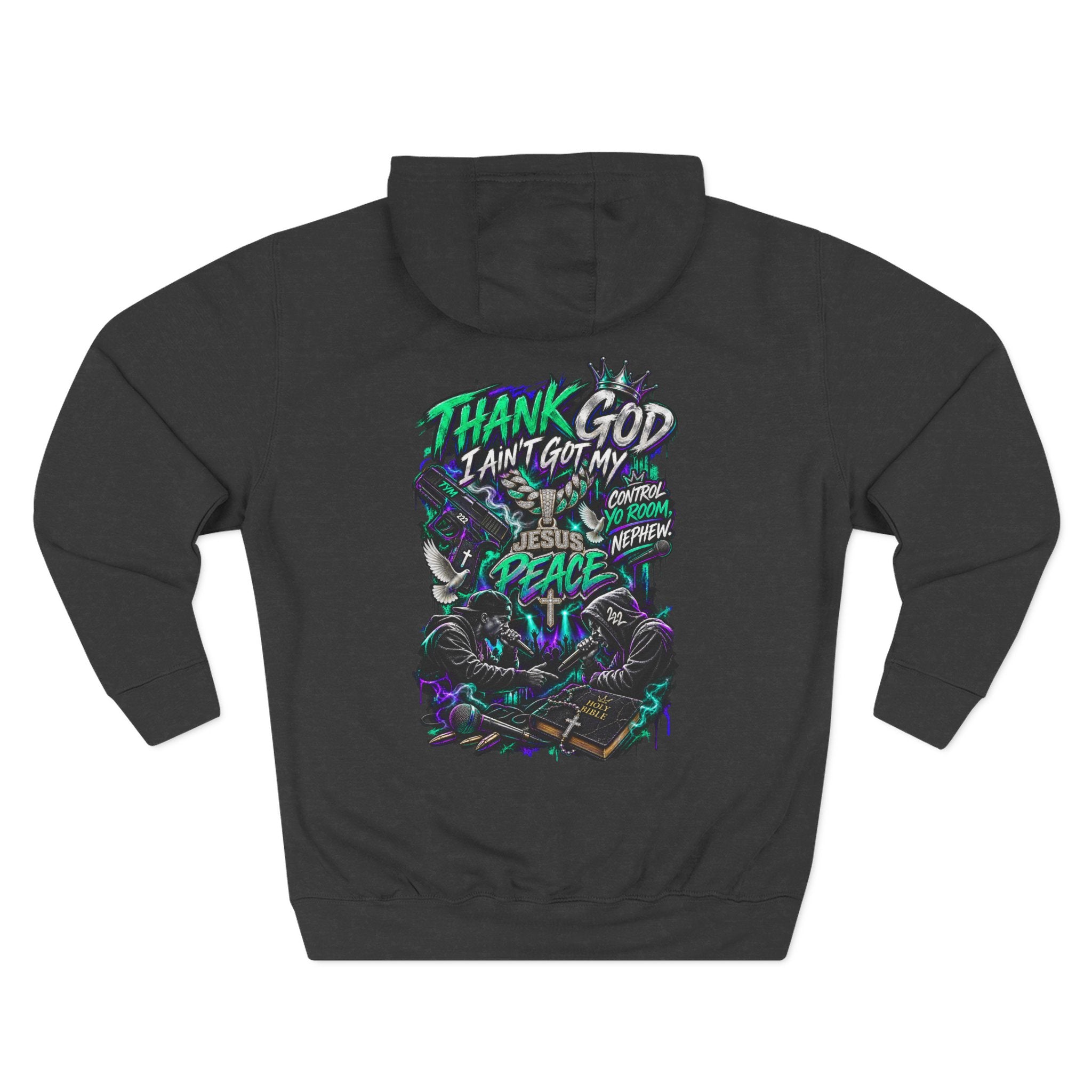 Jesus Peace Graphic Hoodie