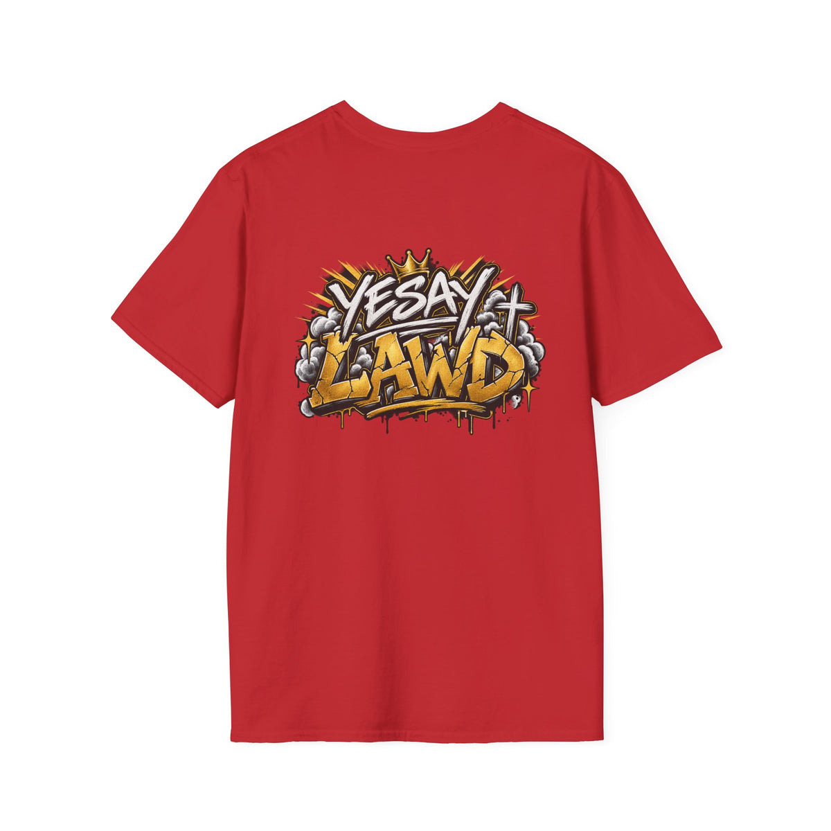 Skateboard Graffiti Chest Logo T-Shirt