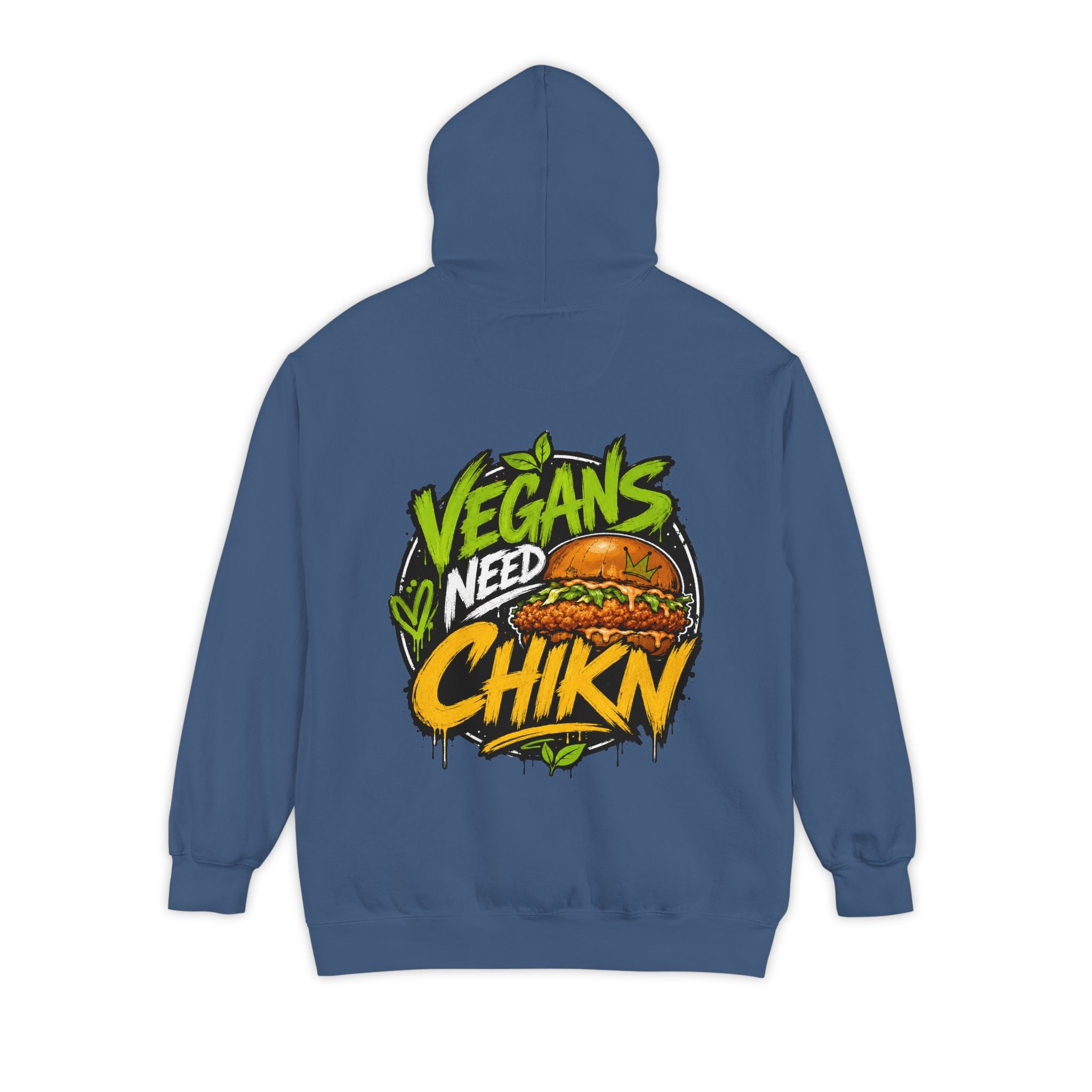 Pineapple Chika Chest Logo Hoodie — Tropical Graphic Garment-Dyed Pullover