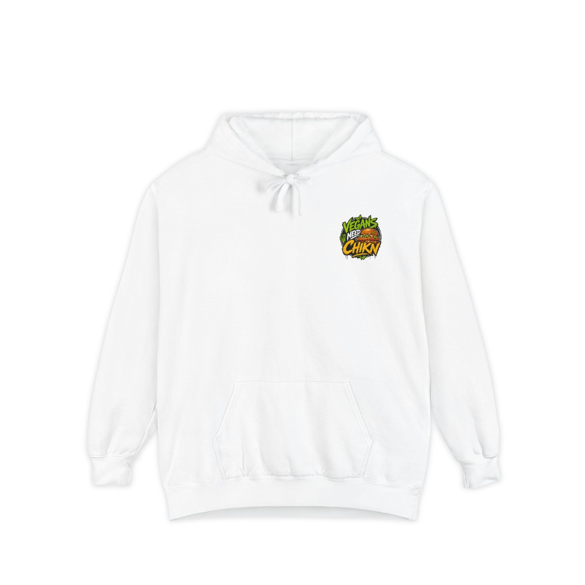 Pineapple Chika Chest Logo Hoodie — Tropical Graphic Garment-Dyed Pullover