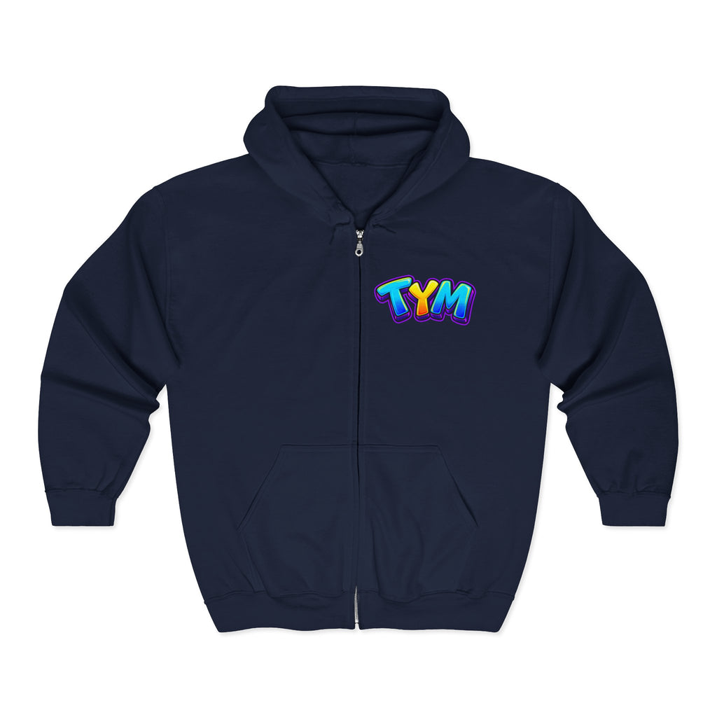 TYM Full Zip Hooded Sweatshirt