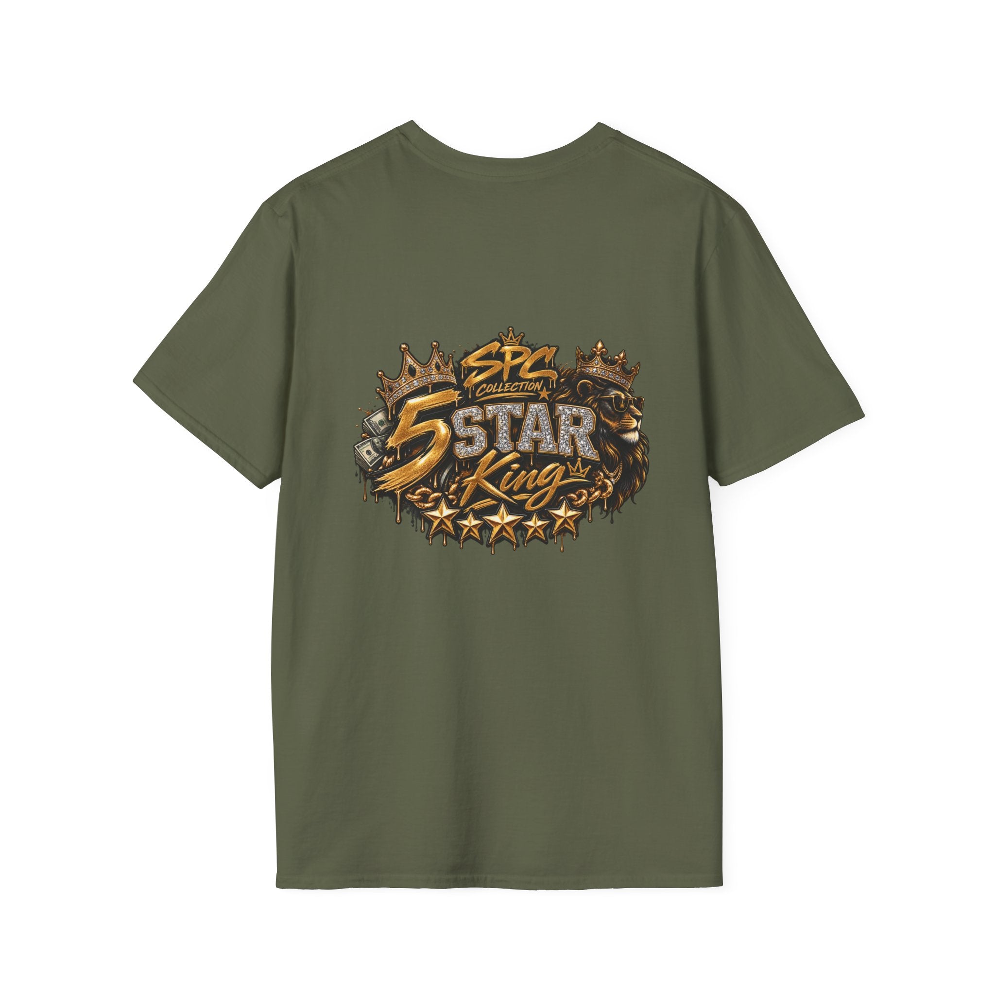 King Crown Graphic T‑Shirt — Bold Streetwear Tee with 'King' Logo