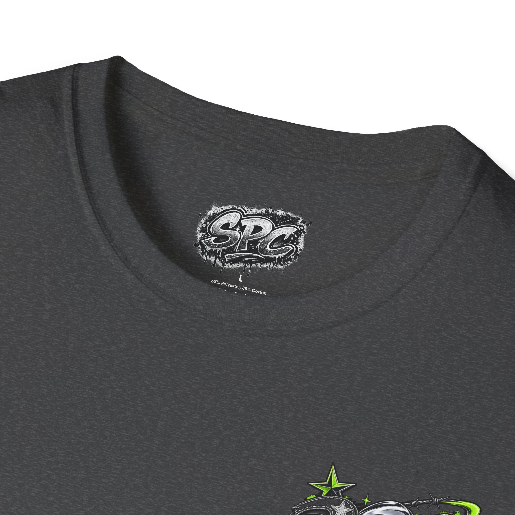 Racing Graphic T‑Shirt — Green Drift Emblem