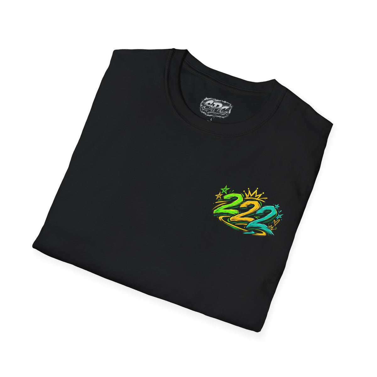 T-Shirt — Tropical "22" Chest Logo, Beach Vibes Graduation or 2022 Reunion Tee
