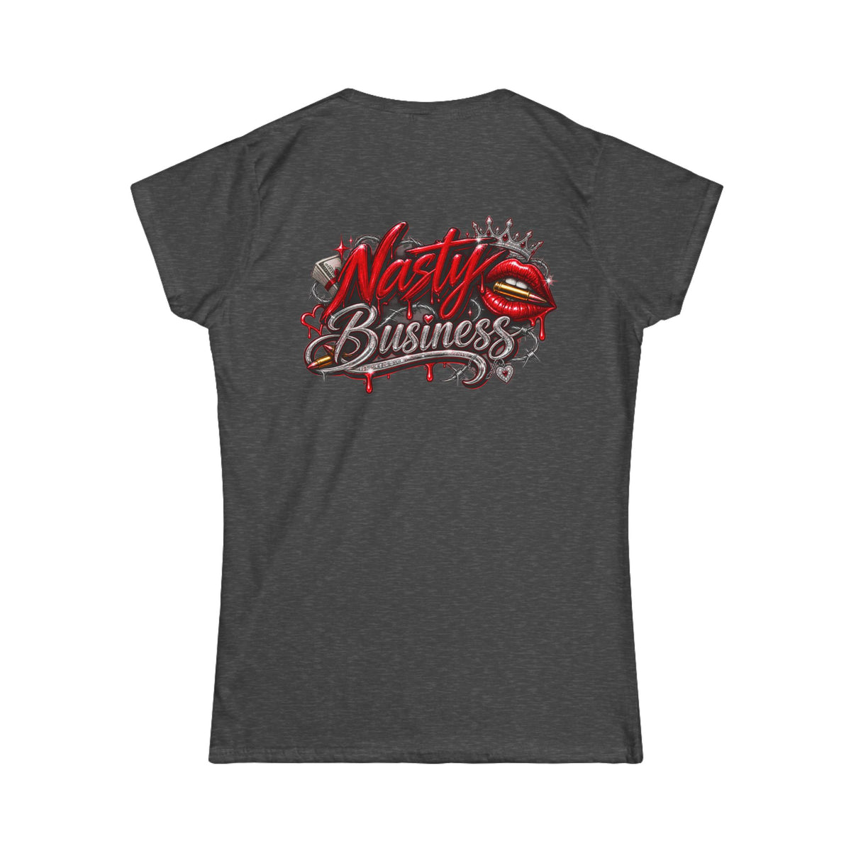 Women's White Tee — Classic Softstyle Short Sleeve T-Shirt