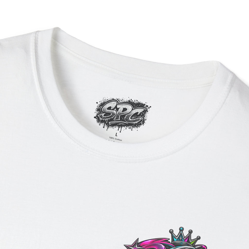 2022 Graffiti Crown T-Shirt — Street Style Retro Logo Tee