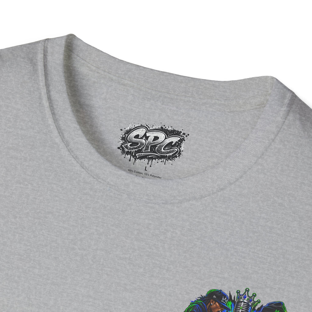 Control Room Vibes T-Shirt — Retro Neon Graphic Tee