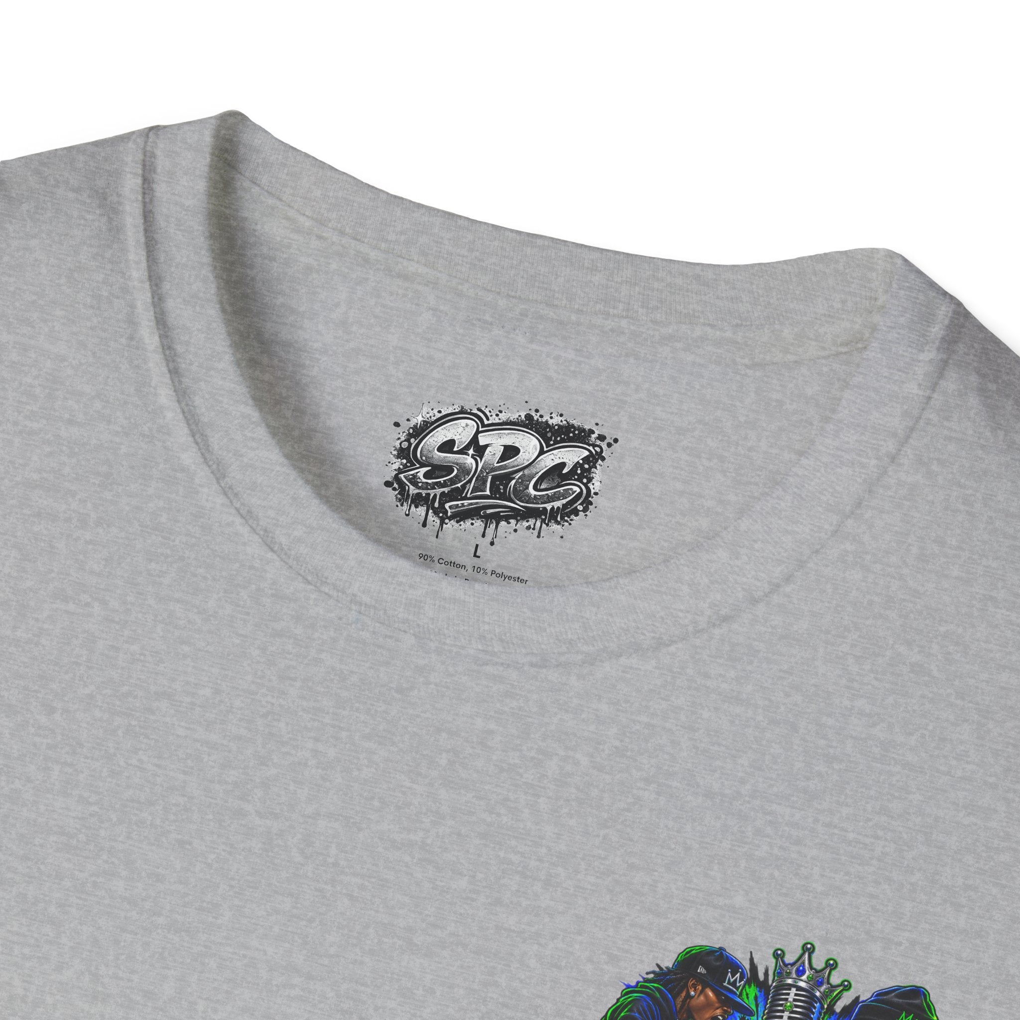 Control Room Vibes T-Shirt — Retro Neon Graphic Tee