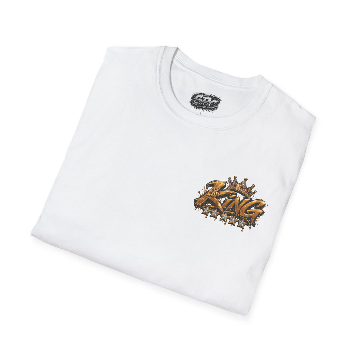 King Crown Graphic T‑Shirt — Bold Streetwear Tee with 'King' Logo