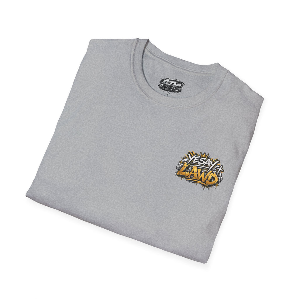 Skateboard Graffiti Chest Logo T-Shirt