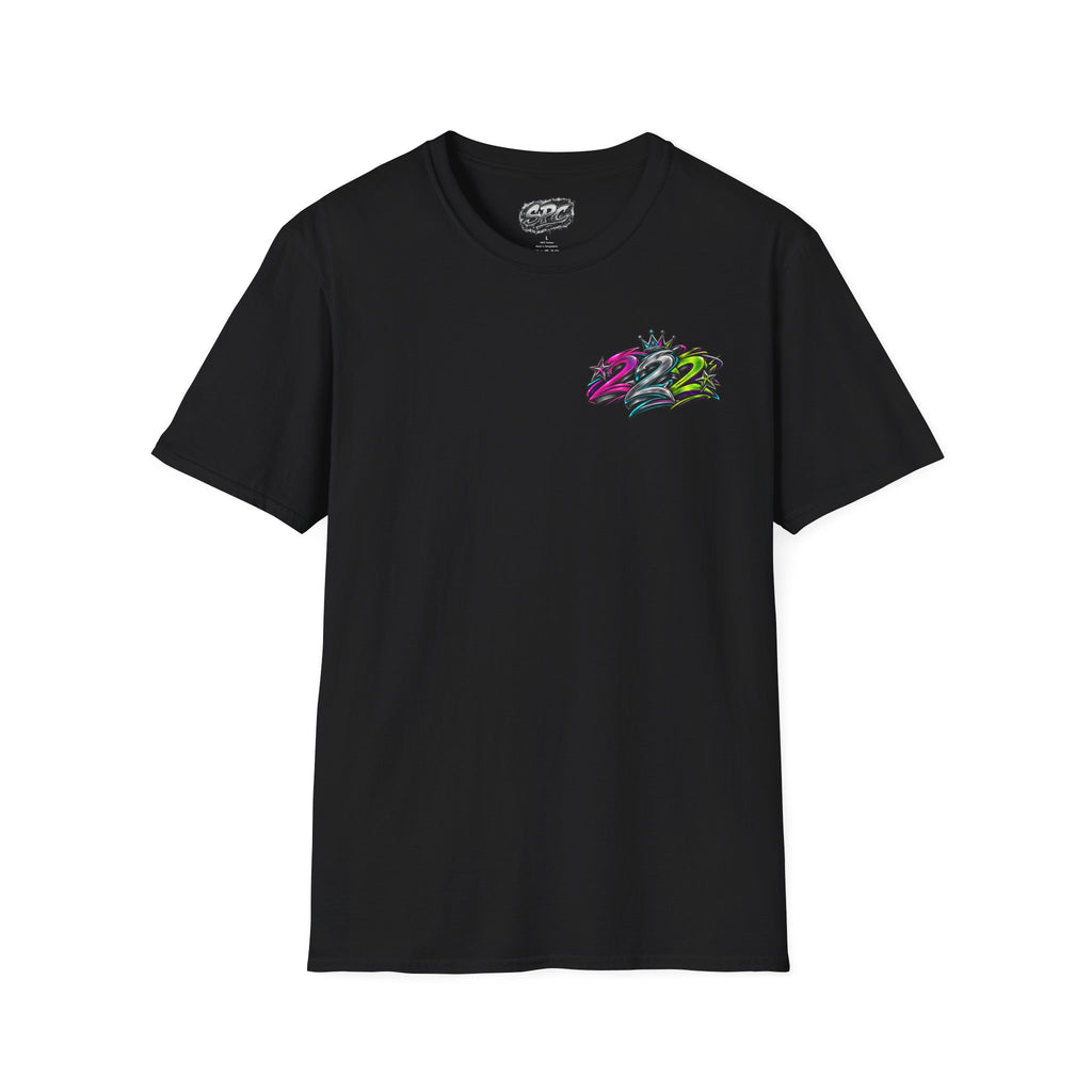 2022 Graffiti Crown T-Shirt — Street Style Retro Logo Tee