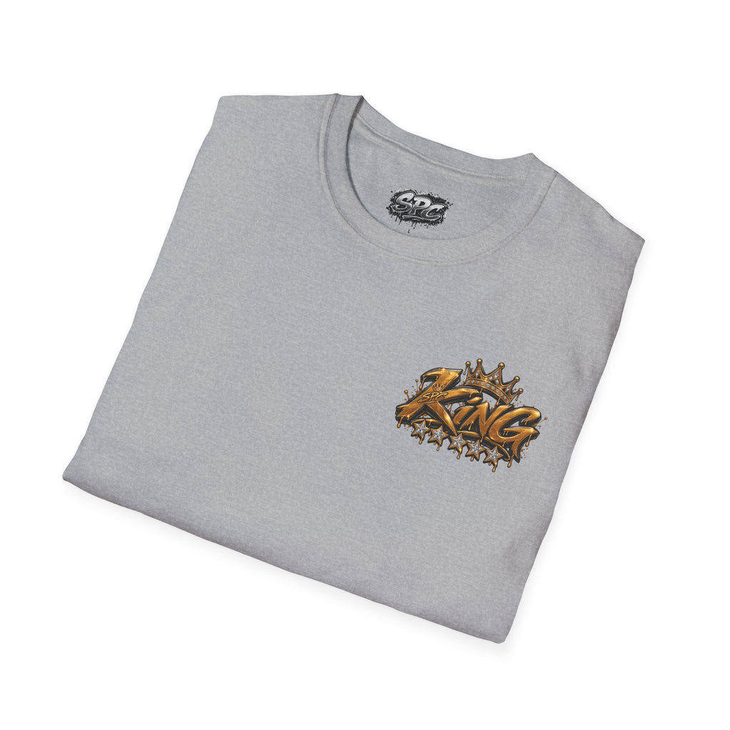 King Crown Graphic T‑Shirt — Bold Streetwear Tee with 'King' Logo