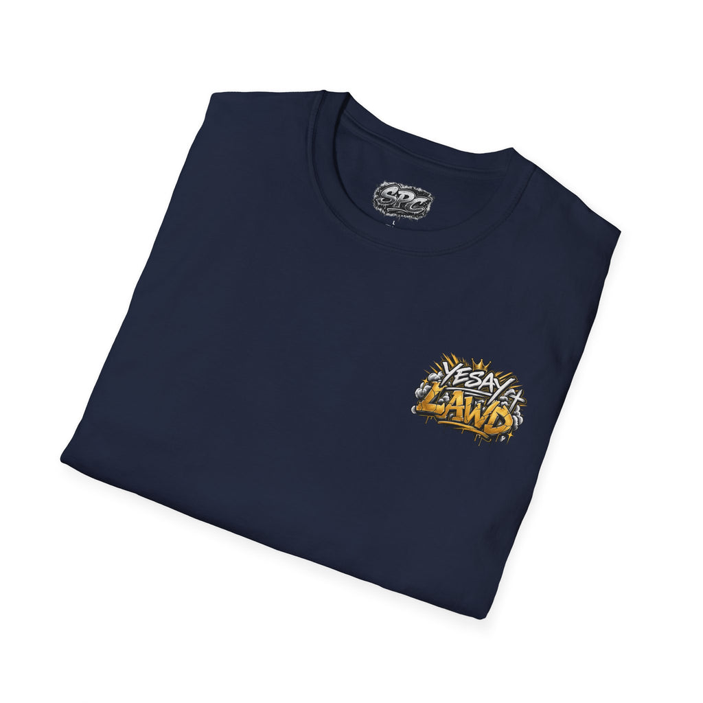 Skateboard Graffiti Chest Logo T-Shirt