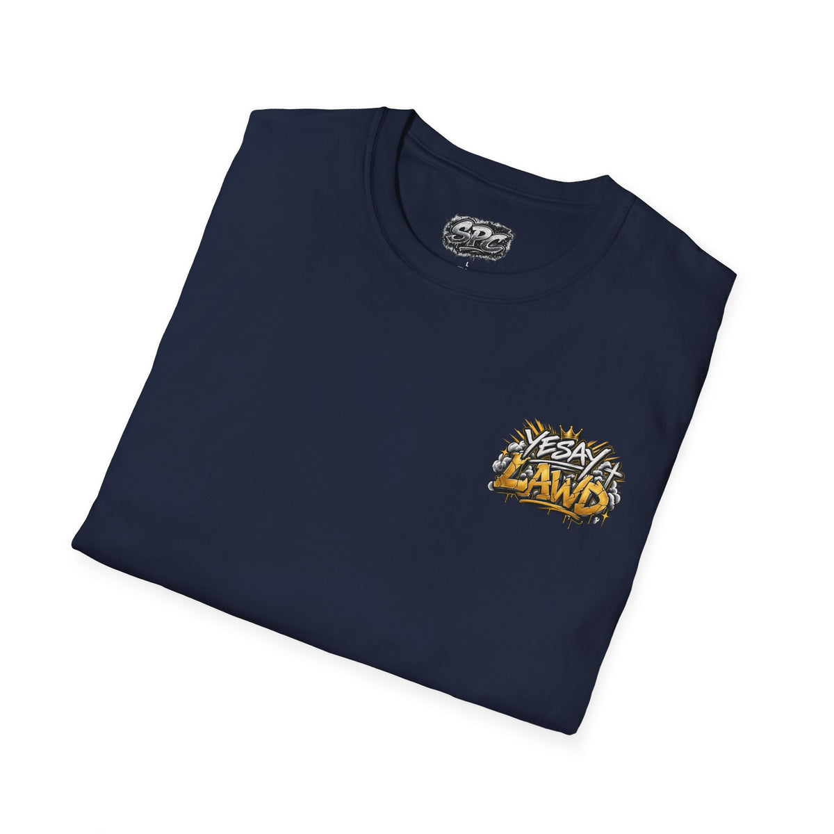 Skateboard Graffiti Chest Logo T-Shirt