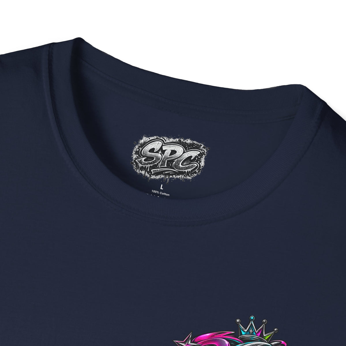 2022 Graffiti Crown T-Shirt — Street Style Retro Logo Tee