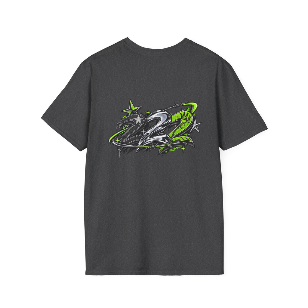 Racing Graphic T‑Shirt — Green Drift Emblem