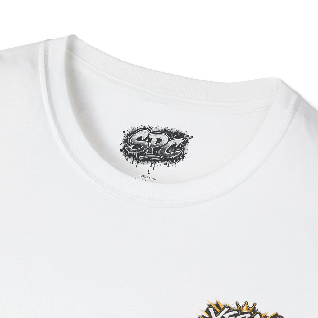 Skateboard Graffiti Chest Logo T-Shirt