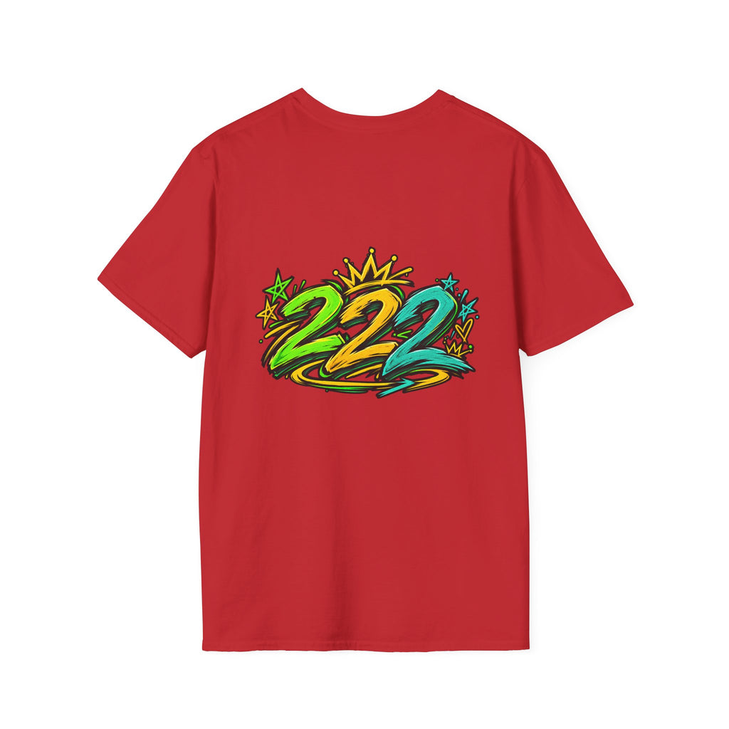 T-Shirt — Tropical "22" Chest Logo, Beach Vibes Graduation or 2022 Reunion Tee