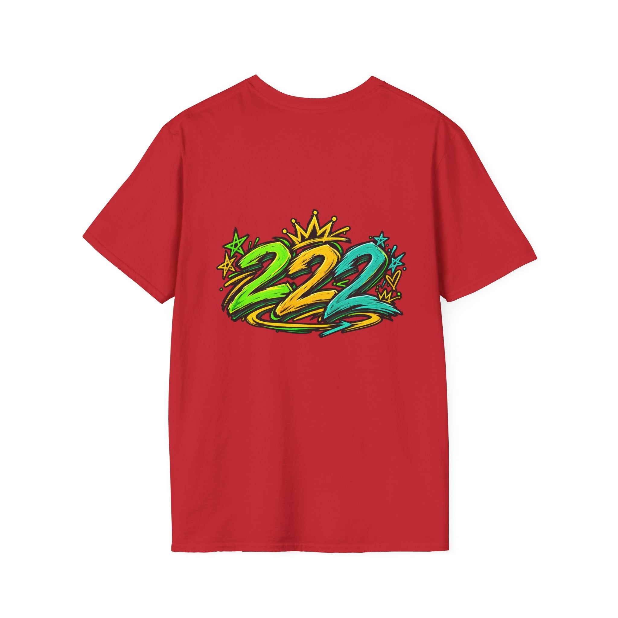 T-Shirt — Tropical "22" Chest Logo, Beach Vibes Graduation or 2022 Reunion Tee