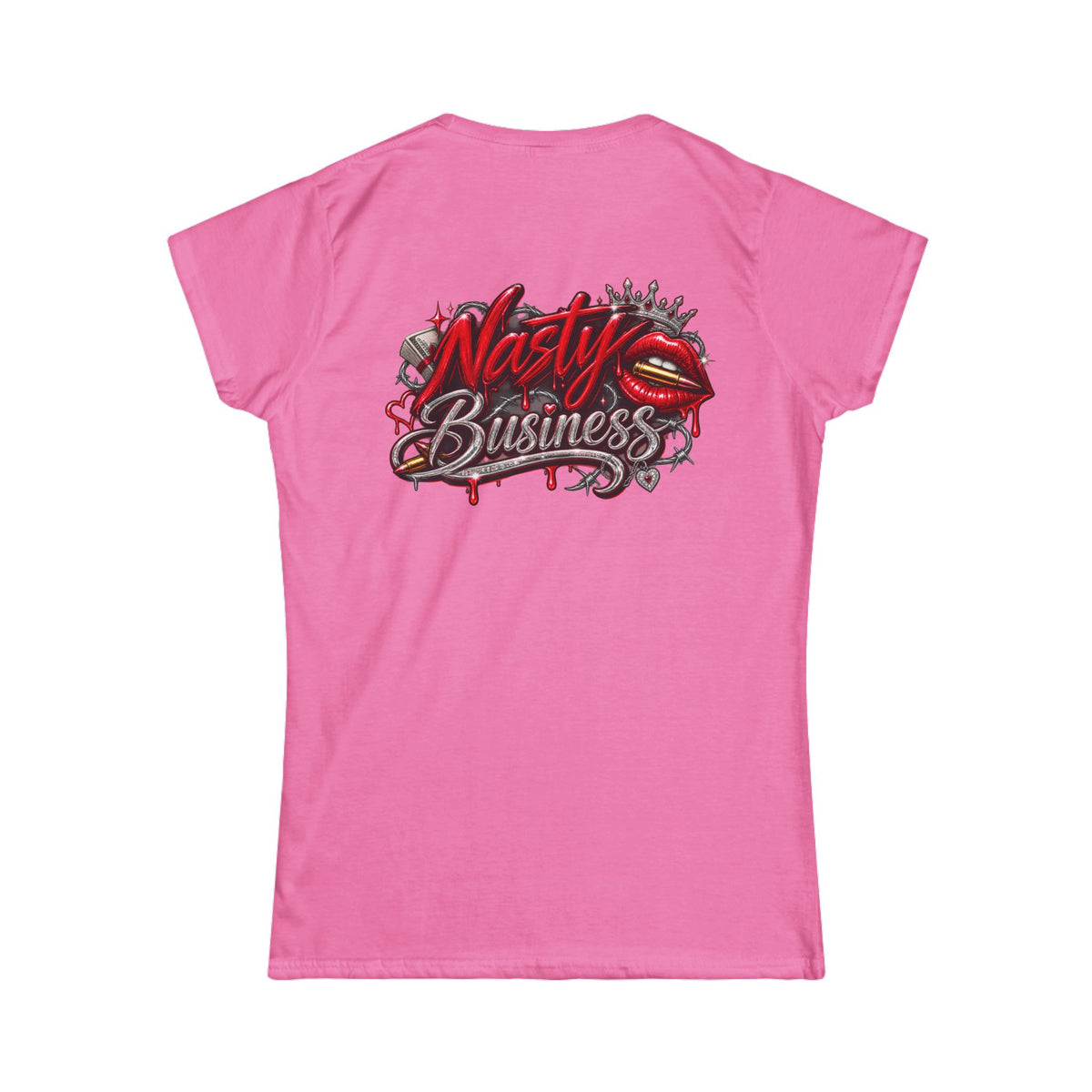 Women's White Tee — Classic Softstyle Short Sleeve T-Shirt