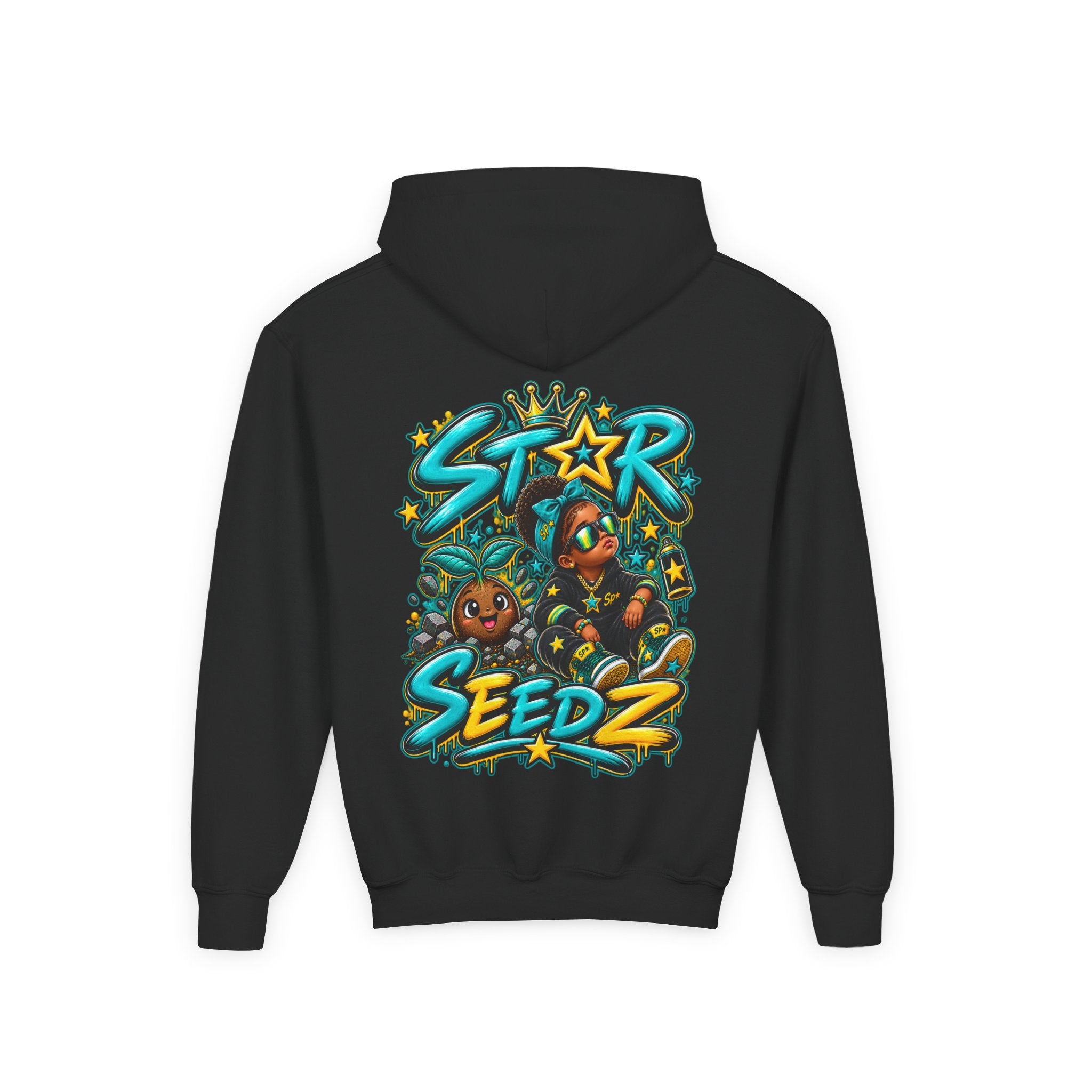 Youth Hoodie — Star Seedz Graphic Pullover