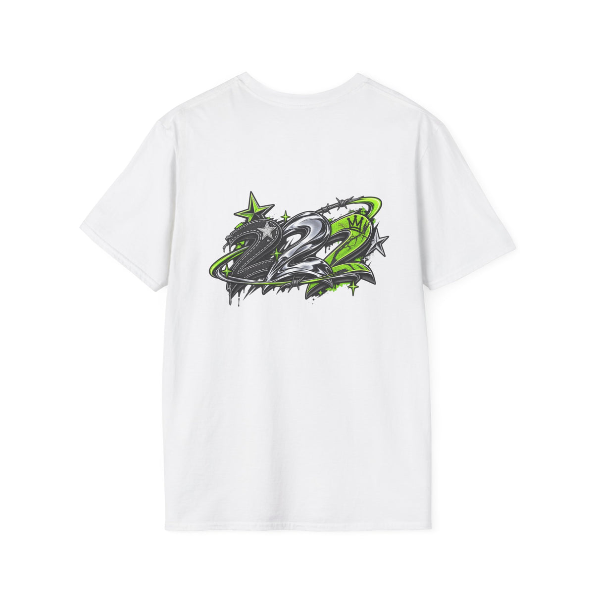 Racing Graphic T‑Shirt — Green Drift Emblem