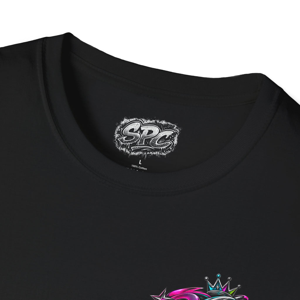 2022 Graffiti Crown T-Shirt — Street Style Retro Logo Tee