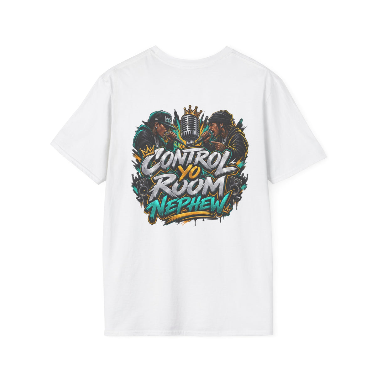 Control the Room Vibes T-Shirt — Graphic Pocket Logo Tee