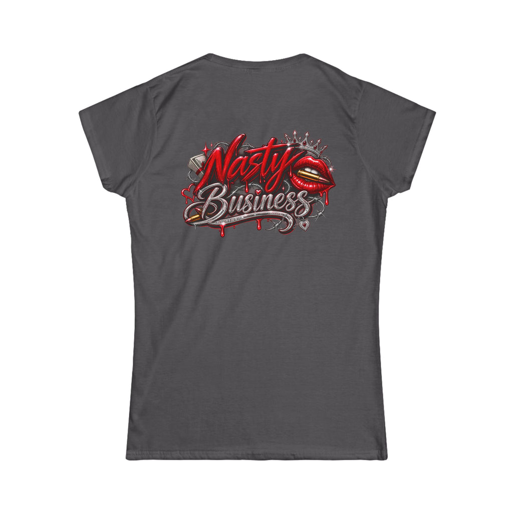 Women's White Tee — Classic Softstyle Short Sleeve T-Shirt